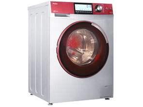 海爾XQG70-B1228 7公斤全自動(dòng)滾筒洗衣機(jī) 紅色魅力與五金件細(xì)節(jié)解析